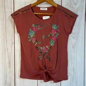 Girl’s Short Sleeve Top